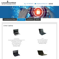 Linux Laptop - Fully Supported & Configured High Performance Linux Laptops, Notebooks and Ultrabook