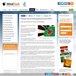 Performance Management and KPIs - Team Management Training from MindTools.com
