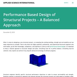 Get Balanced Approach of Structural Project with Performance Based Design