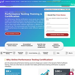 Hands-on Performance Testing Training