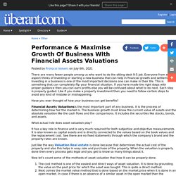 Performance & Maximise Growth Of Business With Financial Assets Valuations