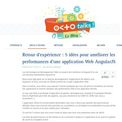 Retour d’expérience : 5 idées pour améliorer les performances d’une application Web AngularJS