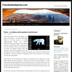 Polarr – un éditeur photo gratuit et performant