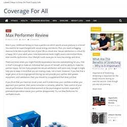 Max Performer Review With CRAZY Results