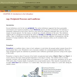 10(ag) Periglacial Processes and Landforms