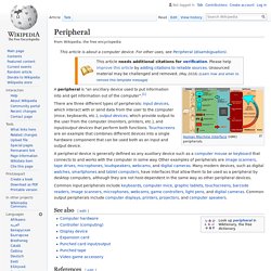 Peripheral - Wikipedia