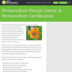 Permaculture Design Course - Regenerative Leadership Institute
