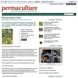 Permaculture in Pots