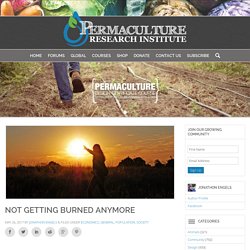 Not Getting Burned Anymore - The Permaculture Research Institute