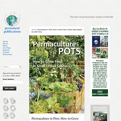 Permaculture in Pots: How to Grow Food in Small Urban Spaces by Juliet Kemp