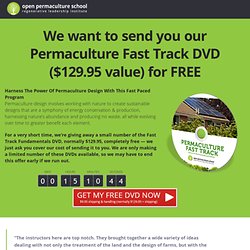 Permaculture Fast Track Special - Permaculture Design Course