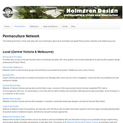 Permaculture Network » Holmgren Permaculture Design for Sustainable Living