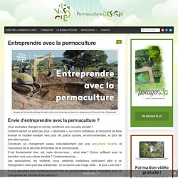 Entreprendre avec la permaculture : PermacultureDesign