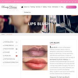 Permanent Lip Blush Healing