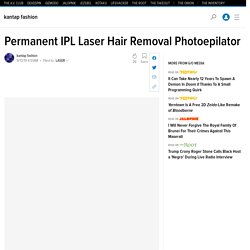 Permanent IPL Laser Hair Removal Photoepilator