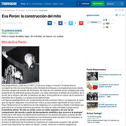 Eva Perón: la construcción del mito