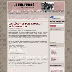 Les légumes perpétuels : présentation