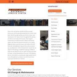 Auto Maintenance Services in Perrysburg