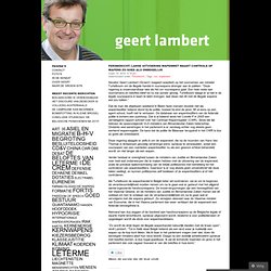 Persbericht: Lakse uitvoering wapenwet maakt controle op wapens zo goed als onmogelijk « Geert Lambert
