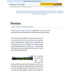 Persian Empire for Kids!