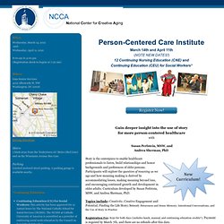 Person-Centered Care Institute