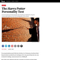 What A Person's Harry Potter House Says About Their Personality