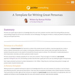 Personas