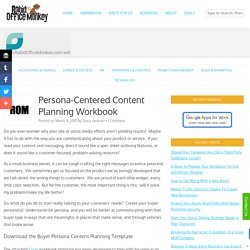 Persona Template for Content Planning