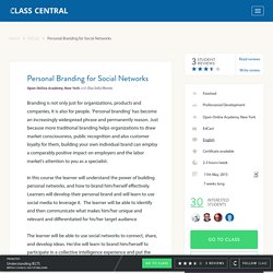 Reviews for Personal Branding for Social Networks from EdCast