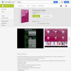 Personal Closet - Android Apps on Google Play