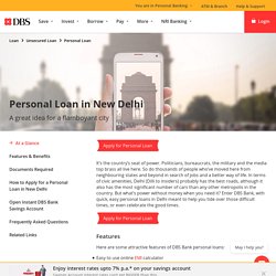 Personal Loan in Delhi - Apply Online @ Lower Rates