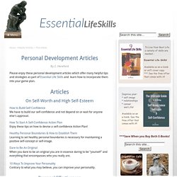 Personal Development Articles