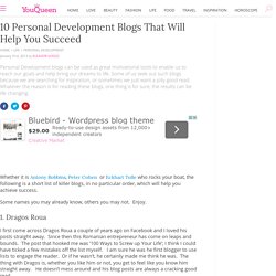 10 Personal Development Blogs That Will Help You Succeed - YouQueen