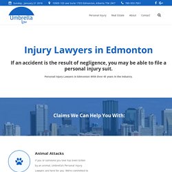 Personal Injury Lawyer Edmonton - Umbrella Law