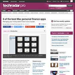 6 of the best Mac personal finance apps