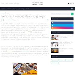 Personal Financial Planning: 5 Keys