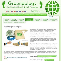 Personal grounding kits: Earthing for Health & EMF Protection