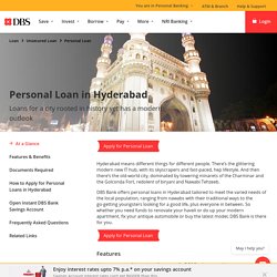 Personal Loan in Hyderabad - Apply Online @ Lower Rates