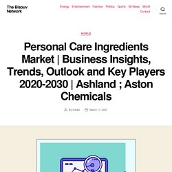 Business Insights, Trends, Outlook and Key Players 2020-2030