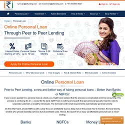 Personal Loan Online in India at Low Interest Rates