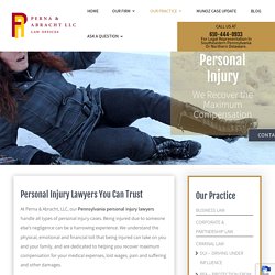 Experienced Personal Injury Lawyer - Perna & Abracht, LLC