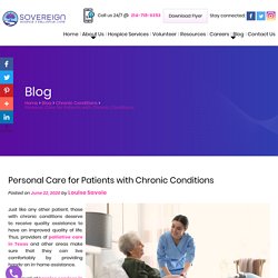 Personal Care for Patients with Chronic Conditions