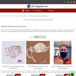 Personal Protective Equipment (PPE)