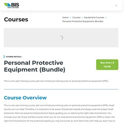 Personal Protective Equipment (Bundle) - BIS Safety Software