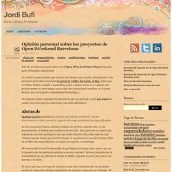 Blog Jordi Bufí