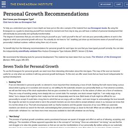 Personal Growth Recommendations