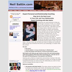 Expert Personal and Relationship Coaching - Neil Sattin.com