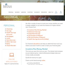 Personal Savings Account MN