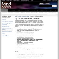 Ucas personal statement examples image