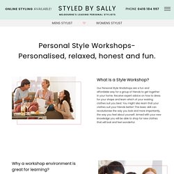 Personal Style Workshops Melbourne